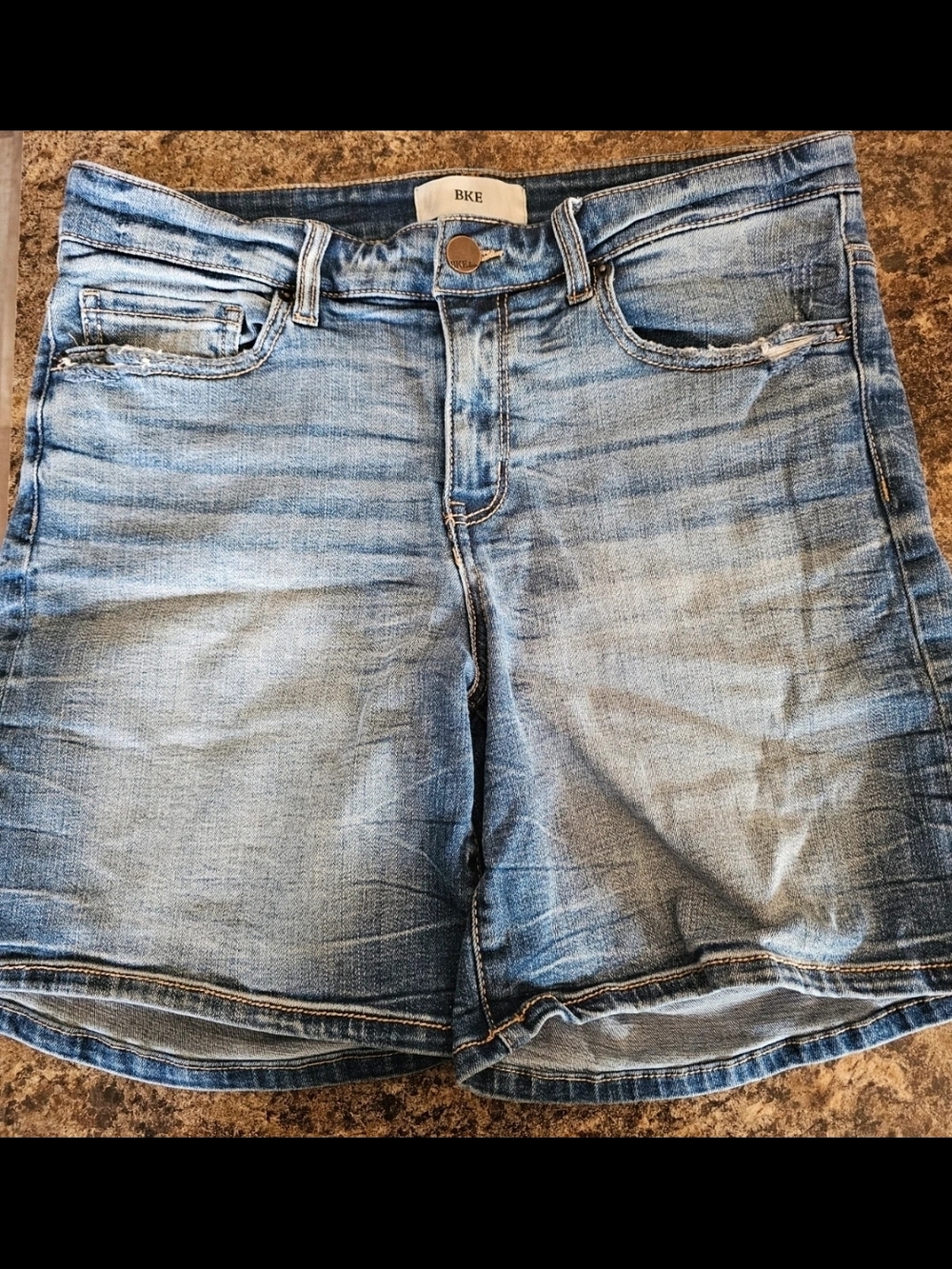BKE Light Wash Denim Shorts Payton Size 29
